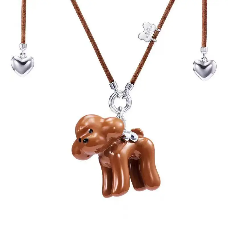 

Fashionable New Teddy Bear Pendant Necklace for Women - A Sweet, Romantic and Cute Jewelry Gift for Birthdays and Parties