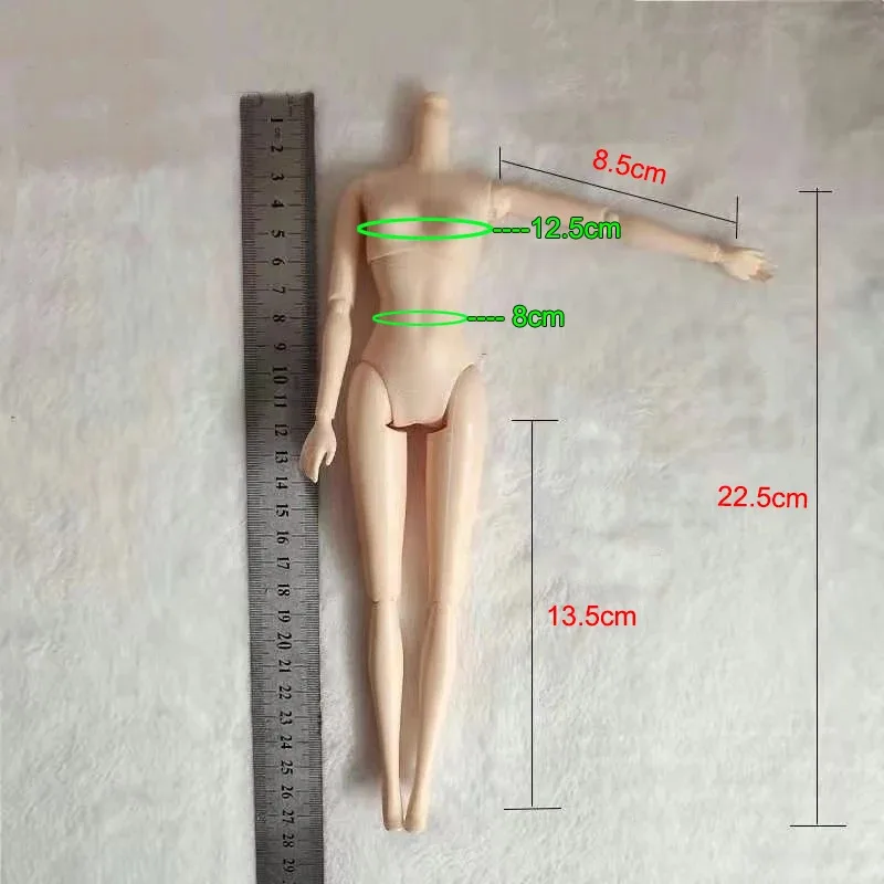 1/6 Puppenkleidung, passend für 30 cm dünnes Bjd-Puppenrock-Set, Kapuzenpullover-Set, Anzieh-Mädchen-Spielzeug, Spielhaus-Puppenzubehör, keine Puppe