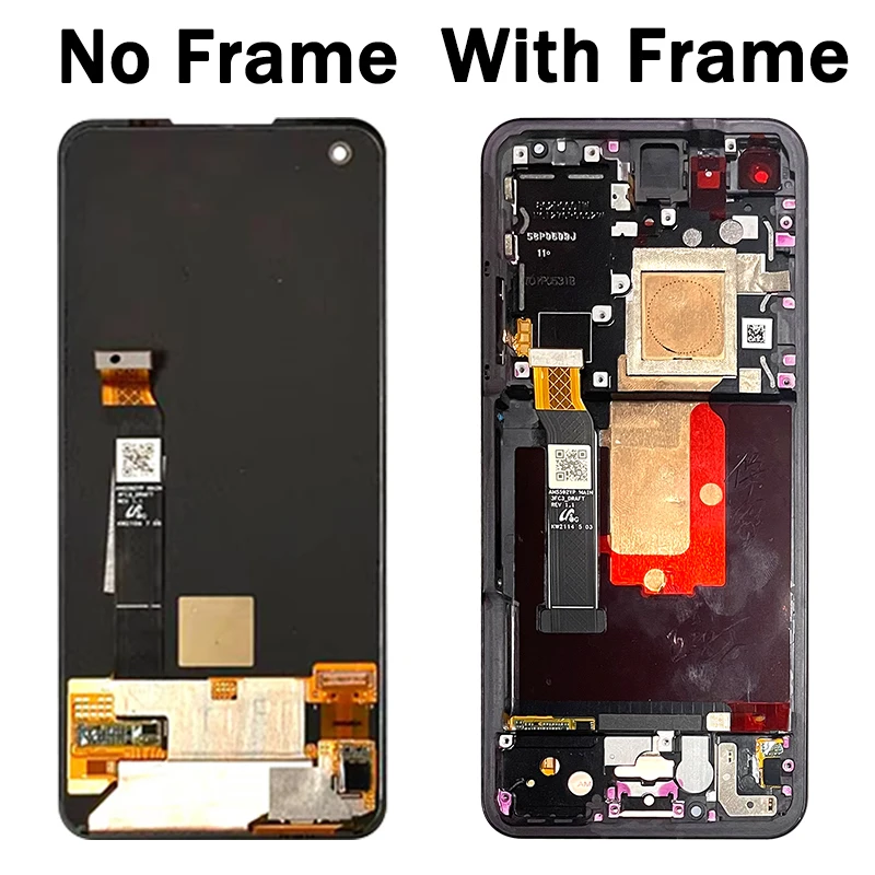 AMOLED para Asus Zenfone 9 LCD AI2202-1A006EU, AI2202, AI2202 _ B Display Touch Screen Digitador Assembly Substituição Zenfone 9z