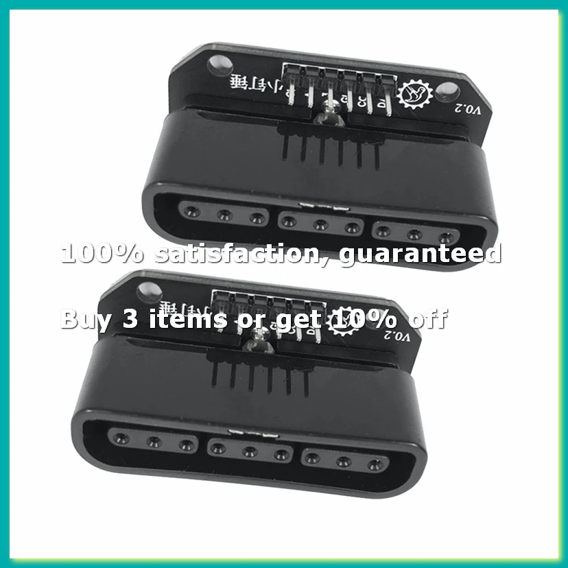 9Pack X(2PCS for PS2 Handle Adapter Board Wireless Controller Handle Adapter Plate Robot Smart Car STM32 for 51)