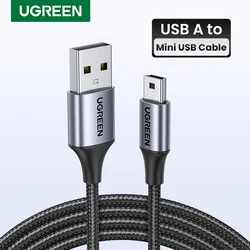 Ugreen Mini USB Cable Mini USB to USB Fast Data Charger Cable for MP3 MP4 Player Car DVR GPS Digital Camera HDD Mini USB