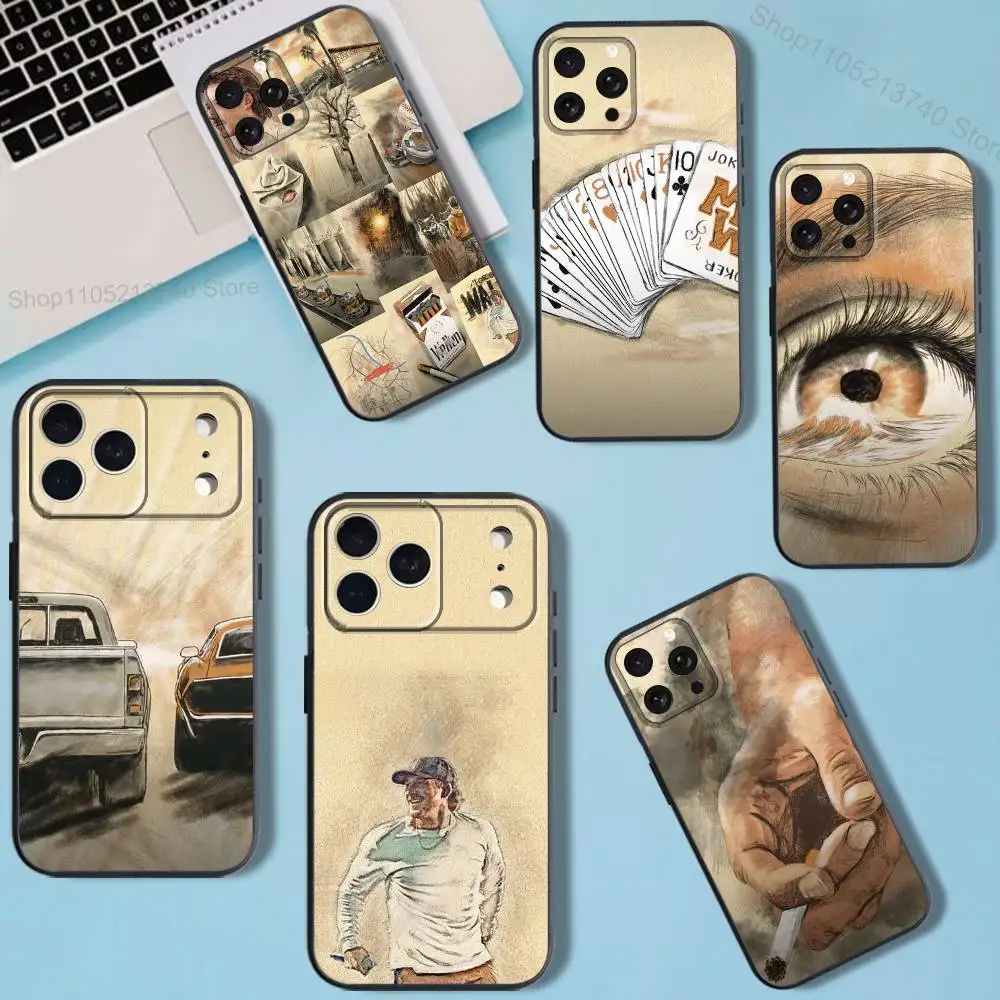

Album I'm T-The P-ProblemS Phone Case For iPhone 11,15,16,14,13,17,12,Pro,SE4,Plus,E,Max,Air,Mini Black Cover