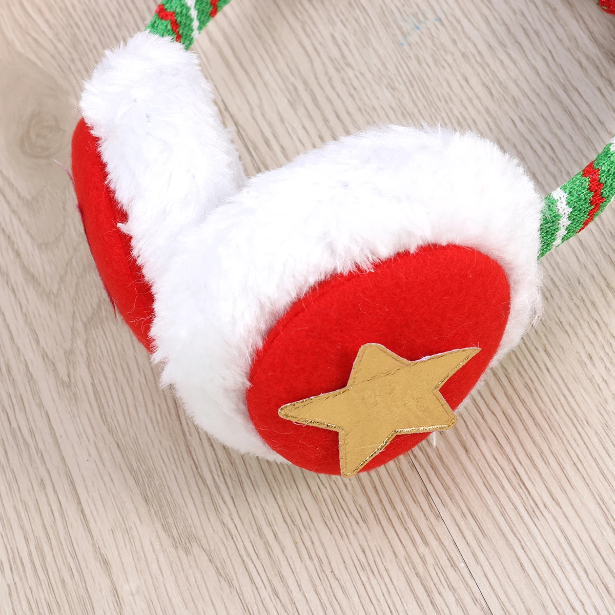 الأيائل يفشل عيد الميلاد تدفئة الأذن للبالغين الشتاء الأذن يغطي المضادة للانزلاق فروي عطلة حزب هدية أغطية الرأس التبعي #1