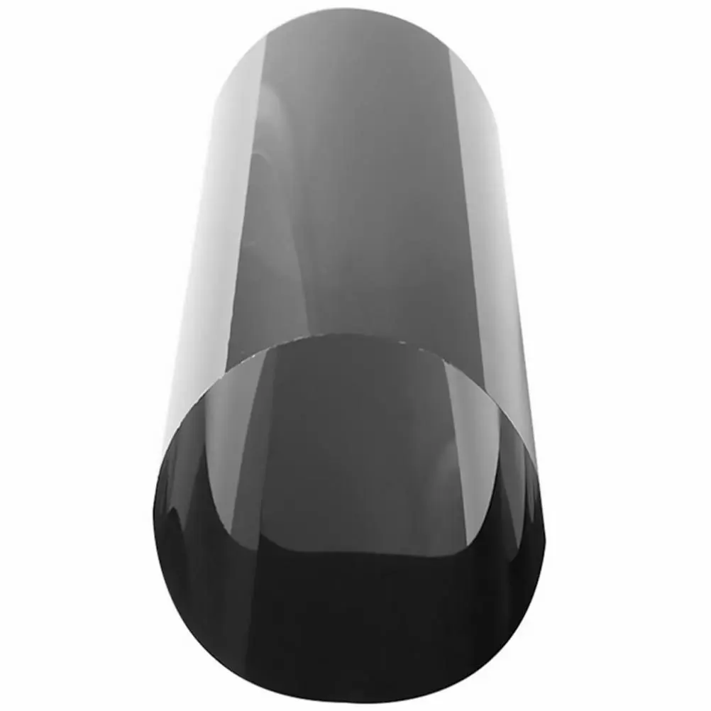 1Pcs Black Automotive Lamp Film High Flexibility PVC Car Glass Explosion-Proof Insulation Film Heat Reflective Low Light