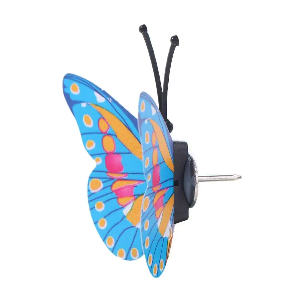 30Pcs Creative Colorful Butterflies Push Pins DIY Reusable Thumb Tacks with Box Multifunctional Blackboard Push Pins