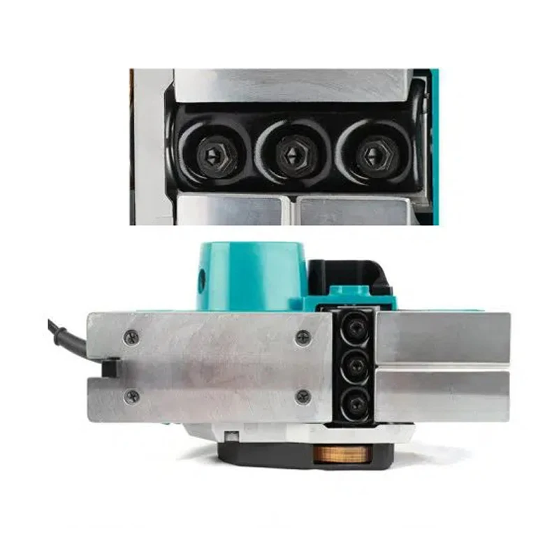 Imagem -04 - Makita-plaina Elétrica Portátil para Trabalhar Madeira Alta Potência Multifuncional Doméstica 82 mm 31 220v 500w 16.000 Rpm M1902b