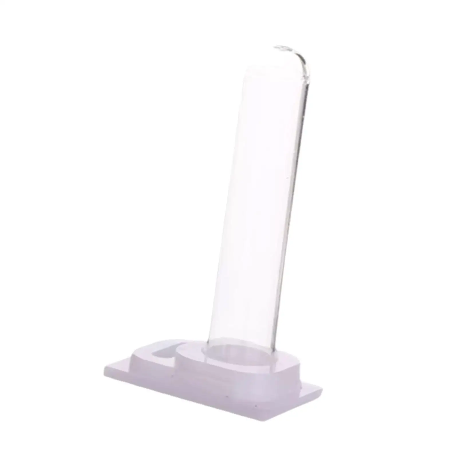2xPET Water Cup Kit Acrylic Accessories Tool Home Test Tube Water Storage Bowl White