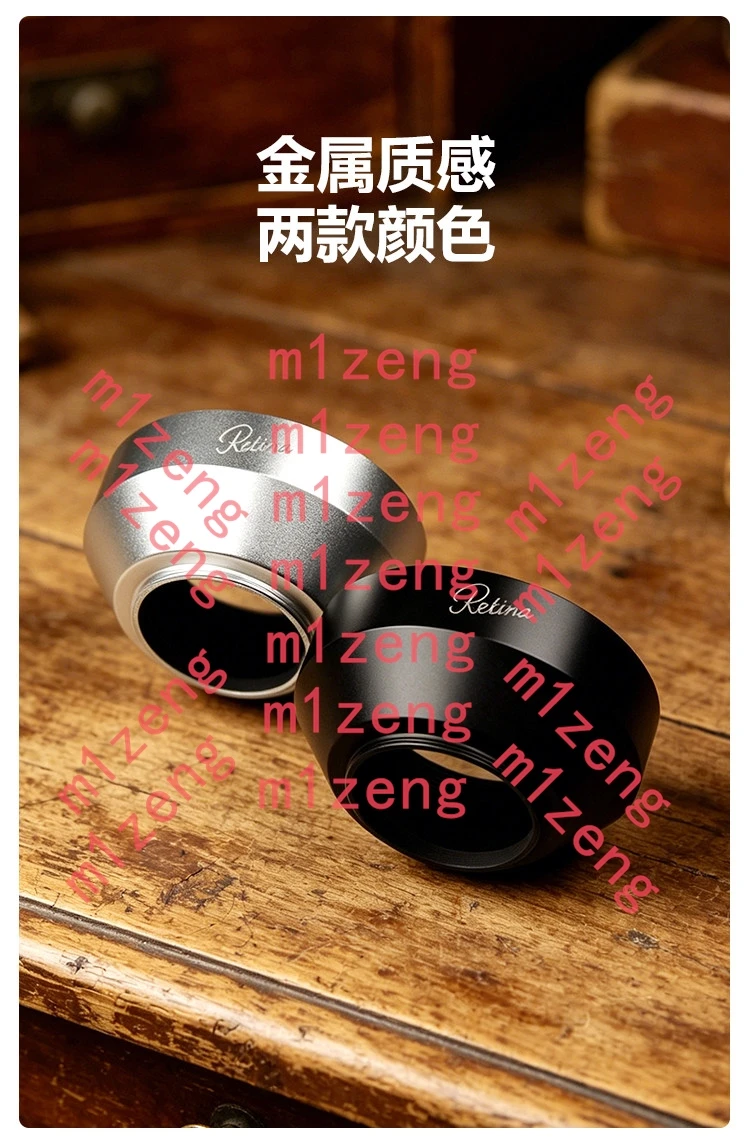 29.5mm Open Design Metal Lens Hood Screw Mount Screw-in for Kodak Retina Schneider Rodenstock Vintage camera Lenses