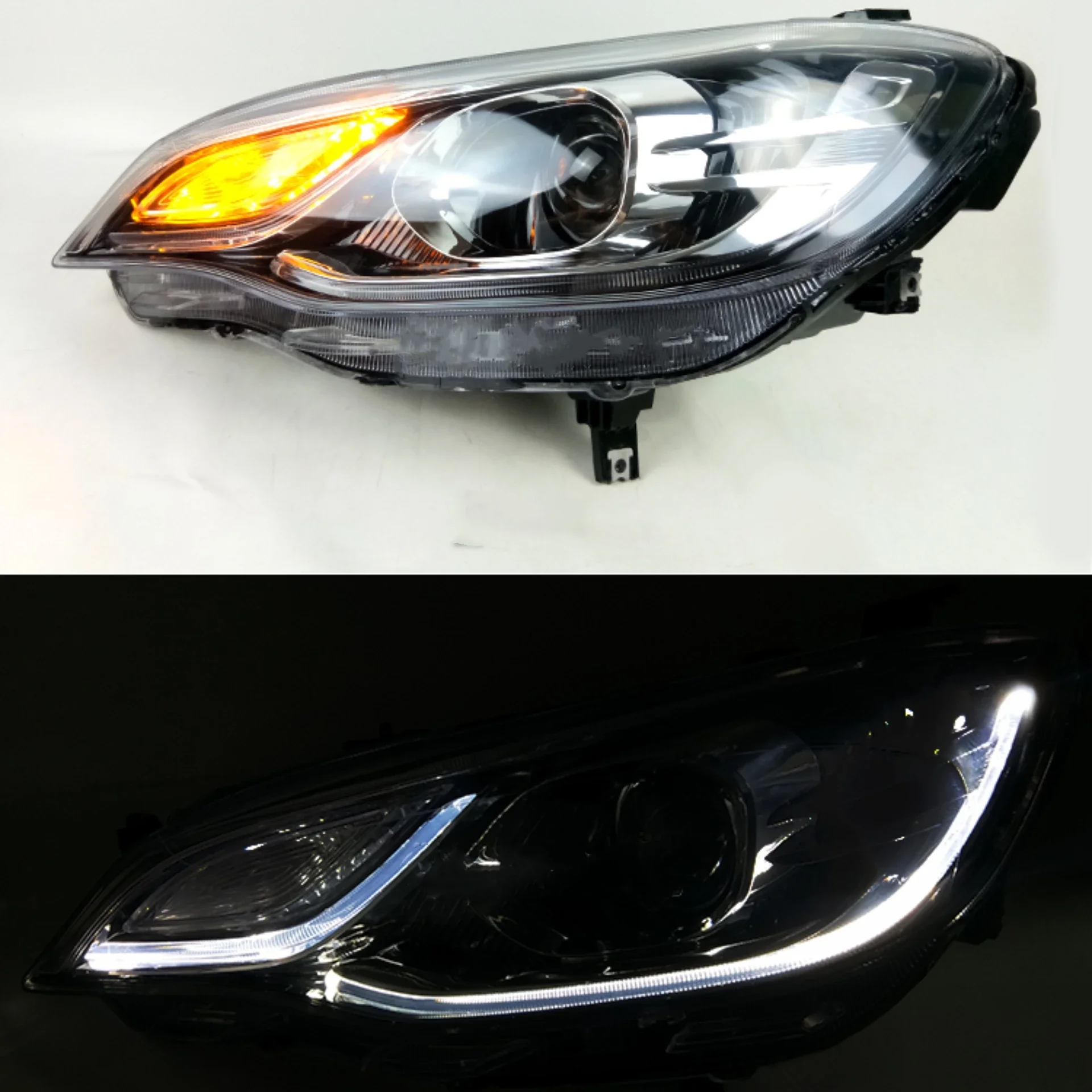 Led Front Headlight Assembly for Chevrolet Cavalier Onix 16-18  Deluxe Turn Signal Daytime Running Light Car Accessories