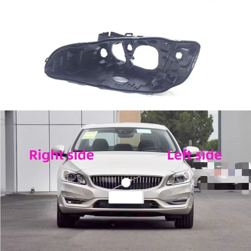 

Headlight Base for Volvo S60 V60 2014 2015 2016 2017 2018 2019 Headlamp House Car Rear Base Front Auto Headlight Back House