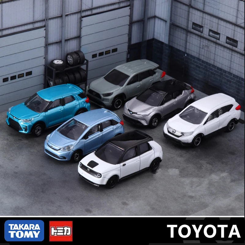 Takara TOMY TOYOTA Series Camry Rav4 Supra AQUA YARIS Alloy Car Model Diecast Racing Car Vehicles Model Miniature Scale Kids Toy