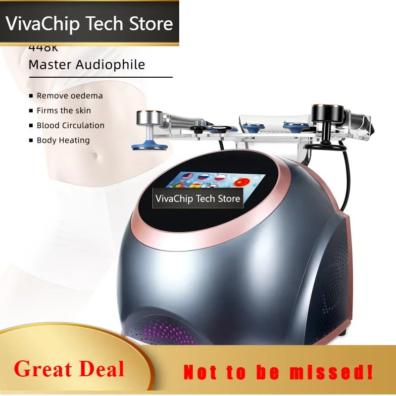 VivaCTNew Indiba 448Khz CET RET Tecar Device Physical Therapy Diatermia Pain Relief Weight Loss Face Lifting Wrinkle Removal Mac