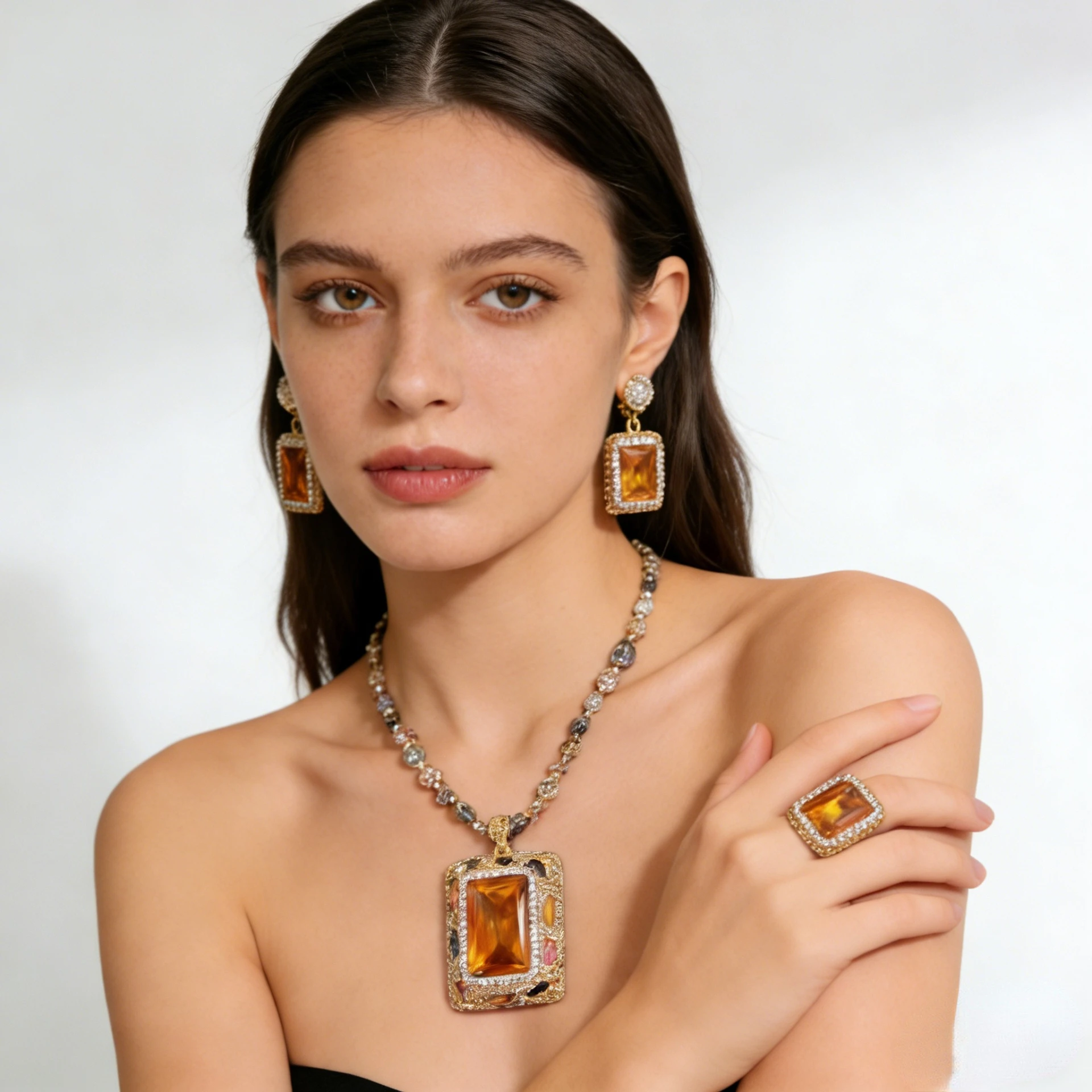 Sultan Stone 3 Parçalı Takı Se - Vintage Fashion Influencer incelemesi ve fiyatı