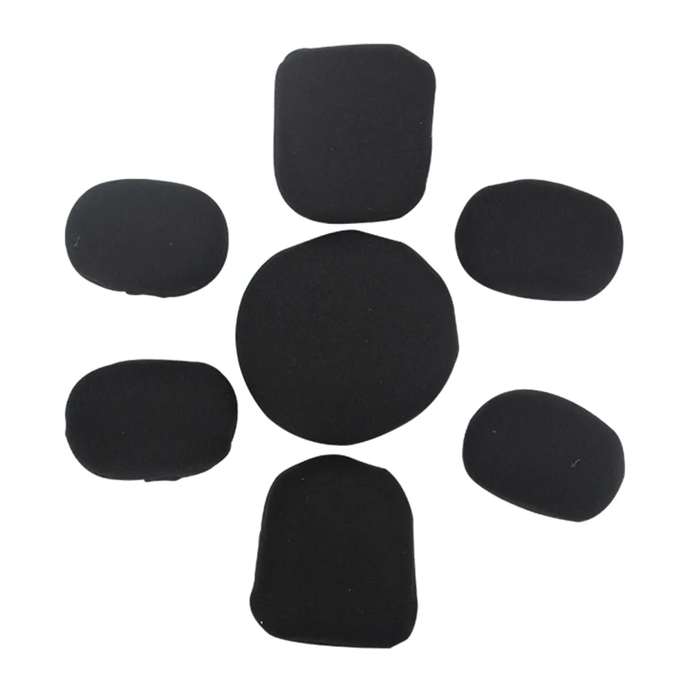 7pcs Easy Install Shockproof Soft Memory Foam DIY Cycling Universal Inner Lining Outdoor Sports Decorative Helmet Pads Set