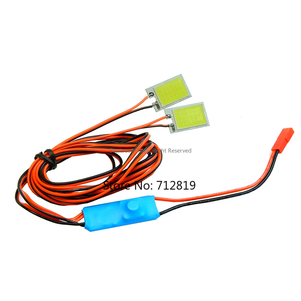 Nuovo Super Bright Burst Lampeggiante Luci di Navigazione Lampada A LED 12V per Ala Fissa Aereo Multicopter Quadcopter Modelli RC