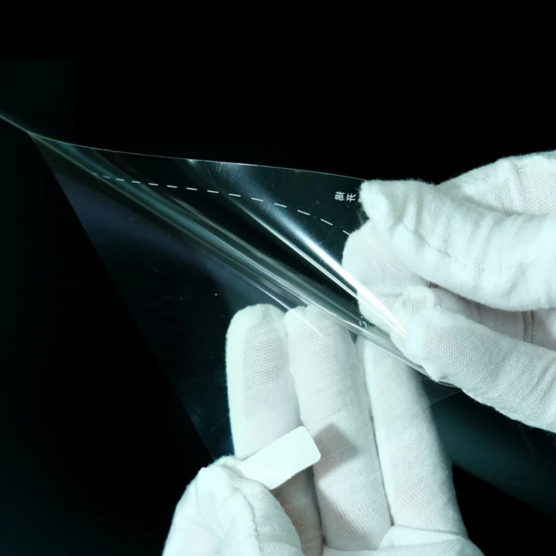 10PCS Ochrona przed okładką Film Cover Table Bat Bat Raket Raket Protector Film dwustronny film zarysowy