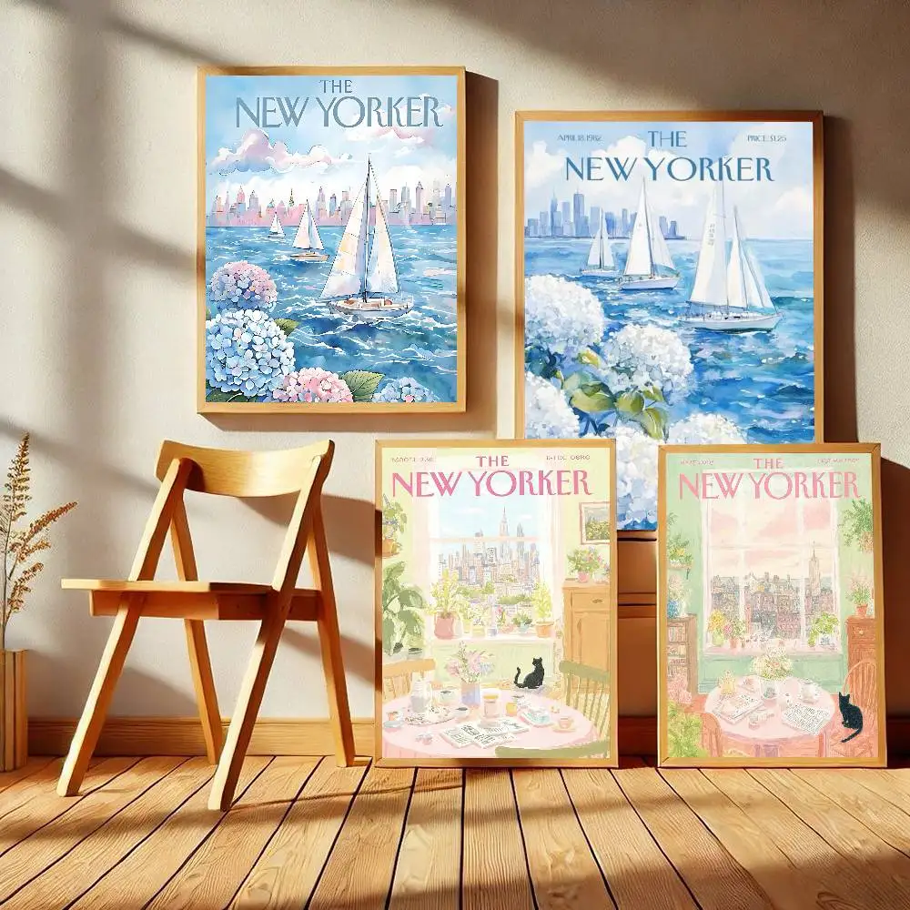 The-New-Yorkers DIY Sticky Poster Fancy Wall Sticker For Living Room Bar Decoration Wall Decor