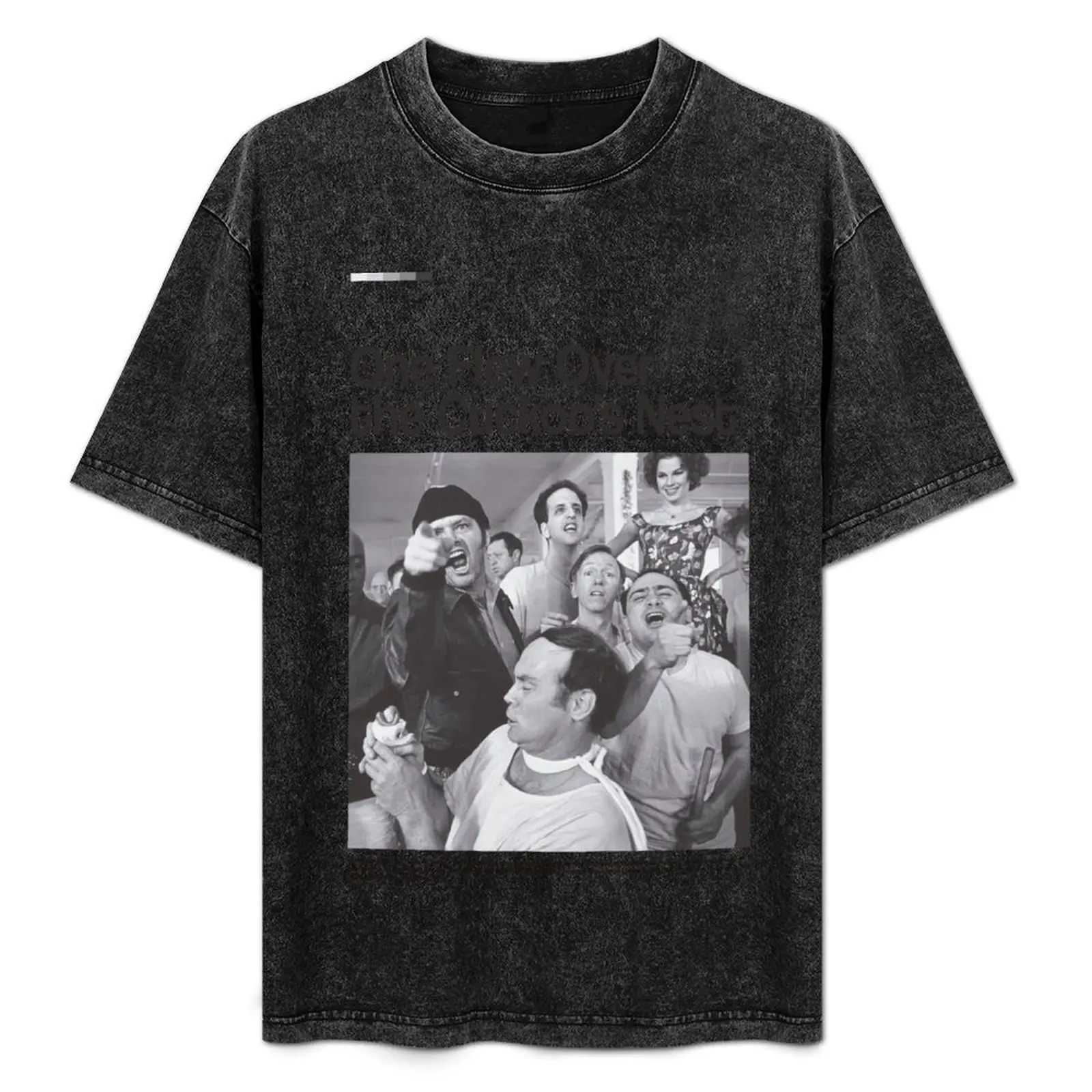 

One Flew Over the Cuckoo's Nest movie poster T-Shirt Halloween Casual T-Shirt
