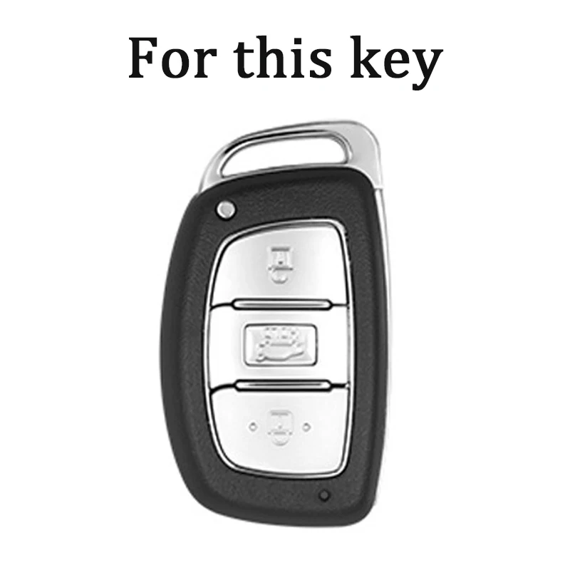 TPU Key Cover Case Keychain For Hyundai Ix35 Grand I10 Elantra 2017 Tucson Sonata Ix25 I20 Creta Santa Fe GLS Reina Key Holder