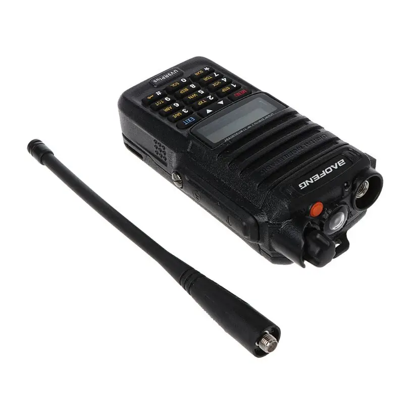 QX2B Baofeng UV-9R plus Walkie Talkie с автоматической подсветкой, двухдиапазонный режим ожидания, 4800 мАч