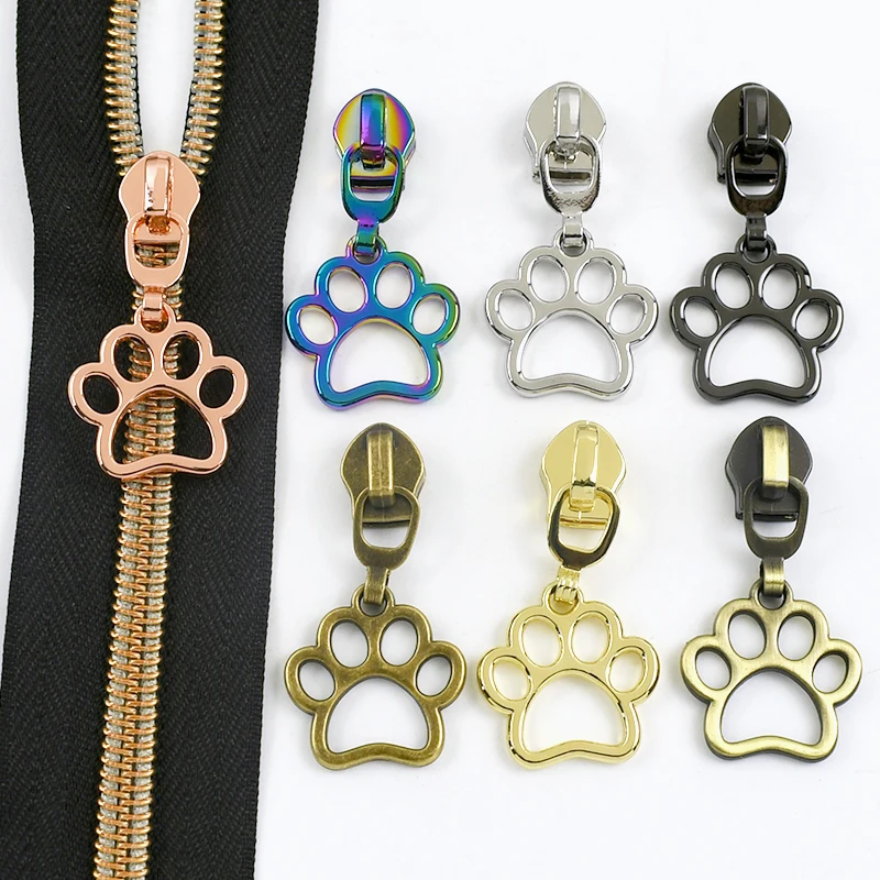 5/10/20 stuks 5 #   Nylon Ritsen Schuifzak Zip Reparatiesets Naaien Kleding Sluiting Rits Cursor Bagage Decoratie Ritsen Trekkop