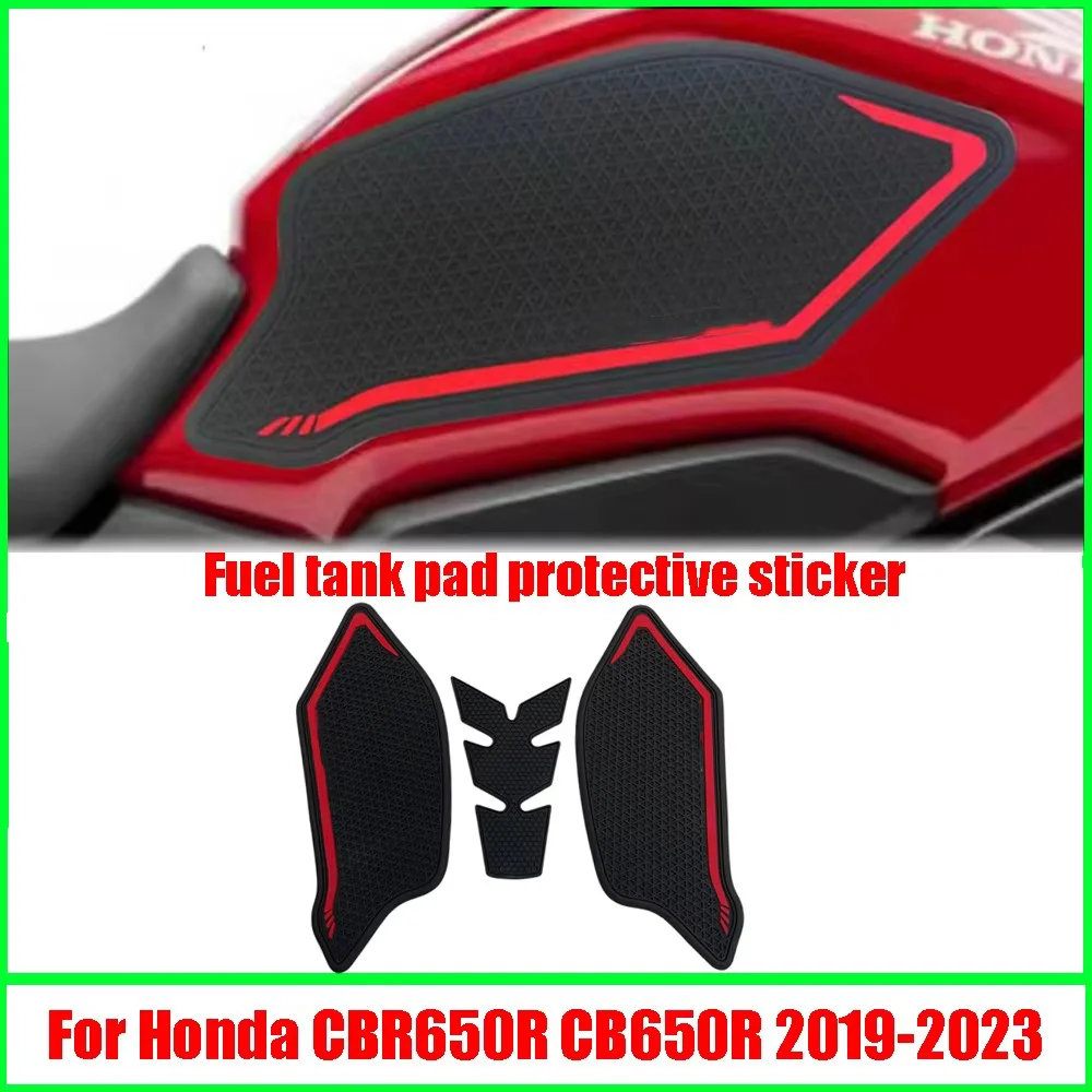 

CBR650R Motorcycle Tank Pads Protector Stickers Decal Gas Knee Grip Traction Pad Tankpad For Honda CBR650R CB650R 2019-2023