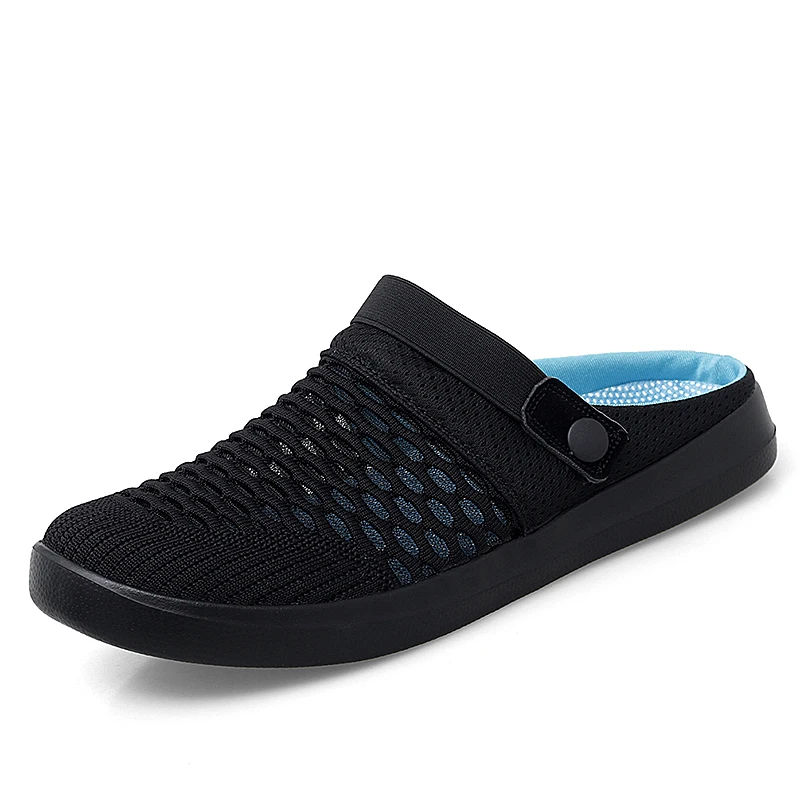 Casual Breathable Men Sandals Summer Outdoor Lightweight Fashion Slippers New Arrivals Slip-on Male Mesh Beach Shoes for Male