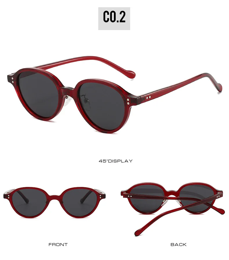 Mode Schlanke Polarisierte Sonnenbrille Frauen Oval TAC Fahren Reise Sonnenbrille Marke Designer Ultra Licht Casual Shades Damen – Detail 10