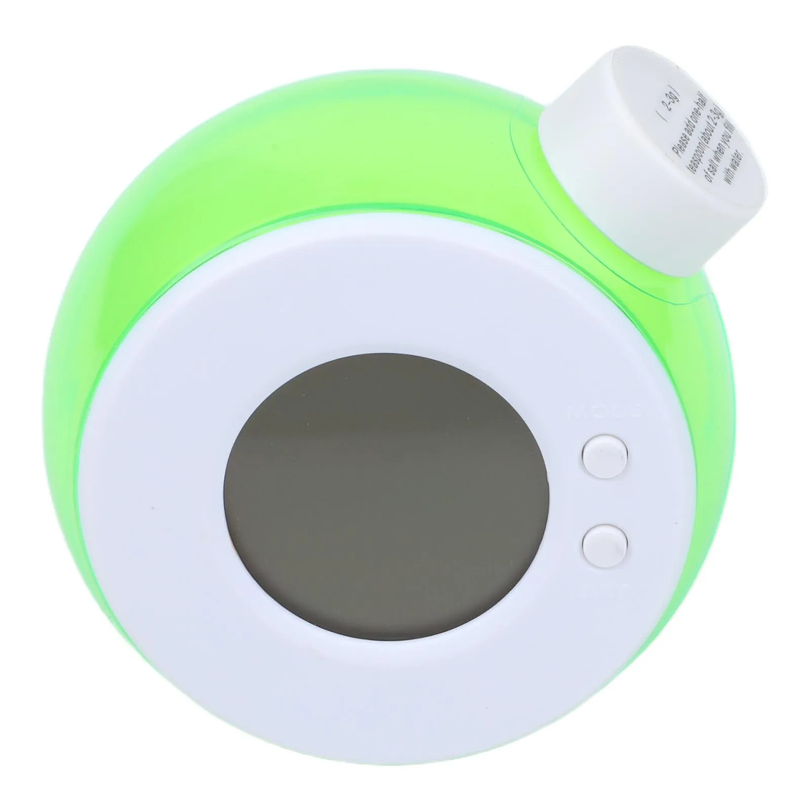 Water Powered Silent Digital Clock With Date And Stopwatch Function ABS Material For Home Office Bedroom Desk Alternative Energy