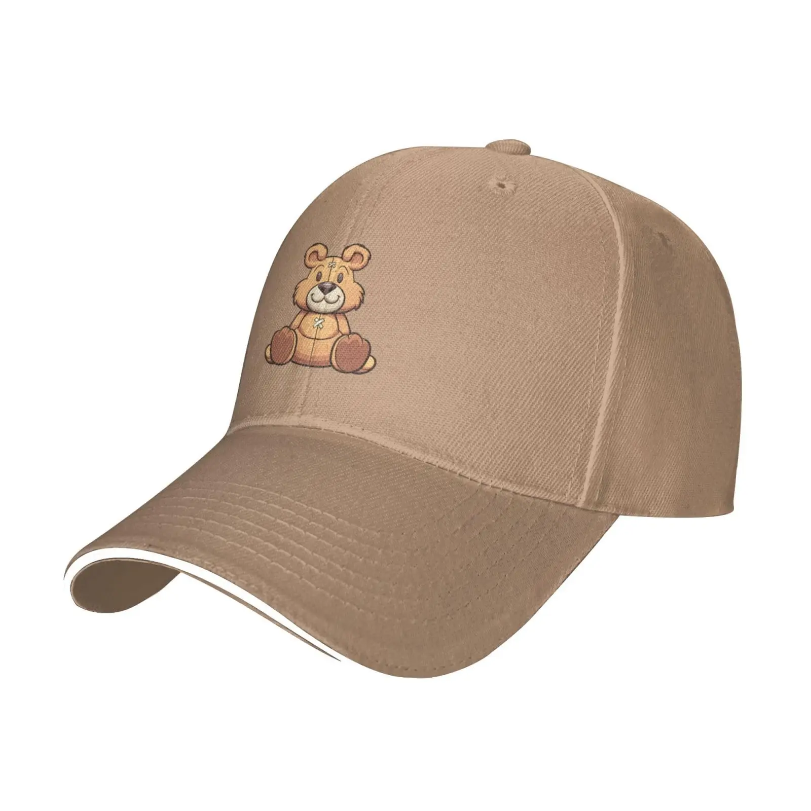 

Cartoon Teddy Bear Baseball Cap Sandwich Duck Tongue Hat Spring Summer Unisex Fashion Sports Outdoor Travel Daily