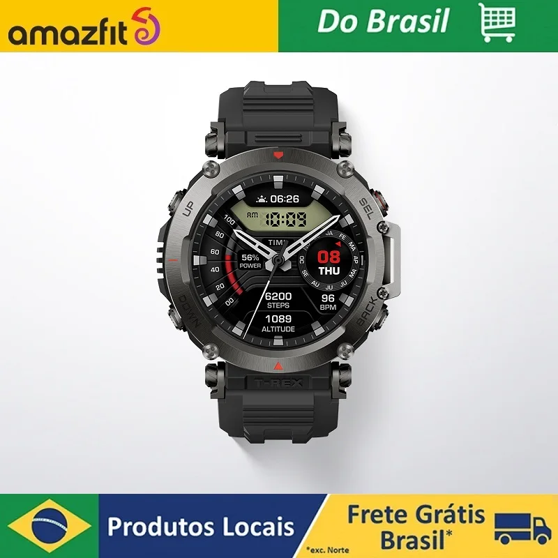 New Amazfit T-Rex Ultra 47mm Smart Watch Ultimate Outdoor GPS 20-day Battery Life Smartwatch For Android IOS Phone