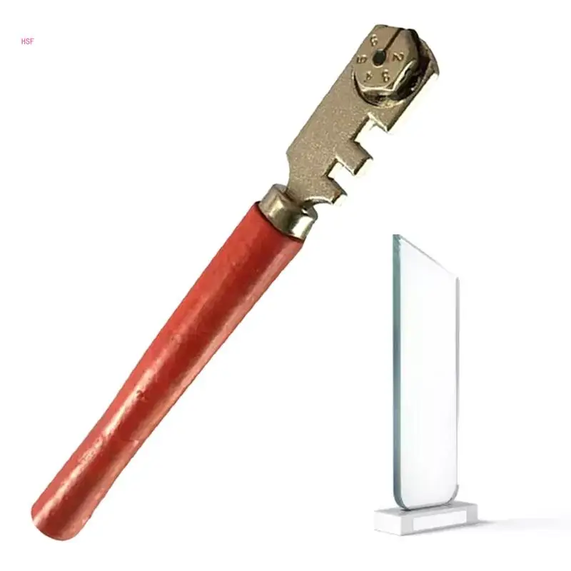 da taglio per vetro portatile a sei ruote per tagliavetro Ampiamente utilizzato nel taglio specchi vetro Piastrelle da