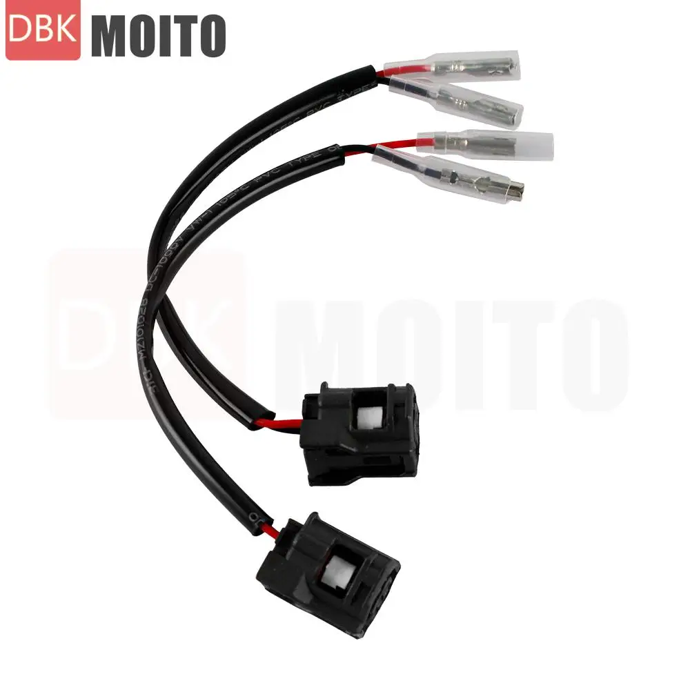 Motorcycle Turn Signal Wiring Harness Indicator Connectors Adapter Plug For Yamaha MT 03 09 10 YZF R1 R6