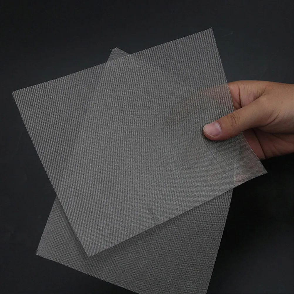 

6Pcs Automotive Bumper Repair Mesh Stainless Steel Wire Screen Plastic Welding Mesh Reinforcement for Bumper Fixing