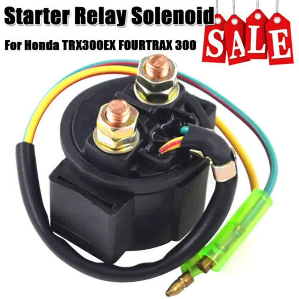 Starter Relay Solenoid Fit For Honda ATV TRX300EX TRX400EX FOURTRAX 1999-2003  1999 2000 2001 2002 2003 2004