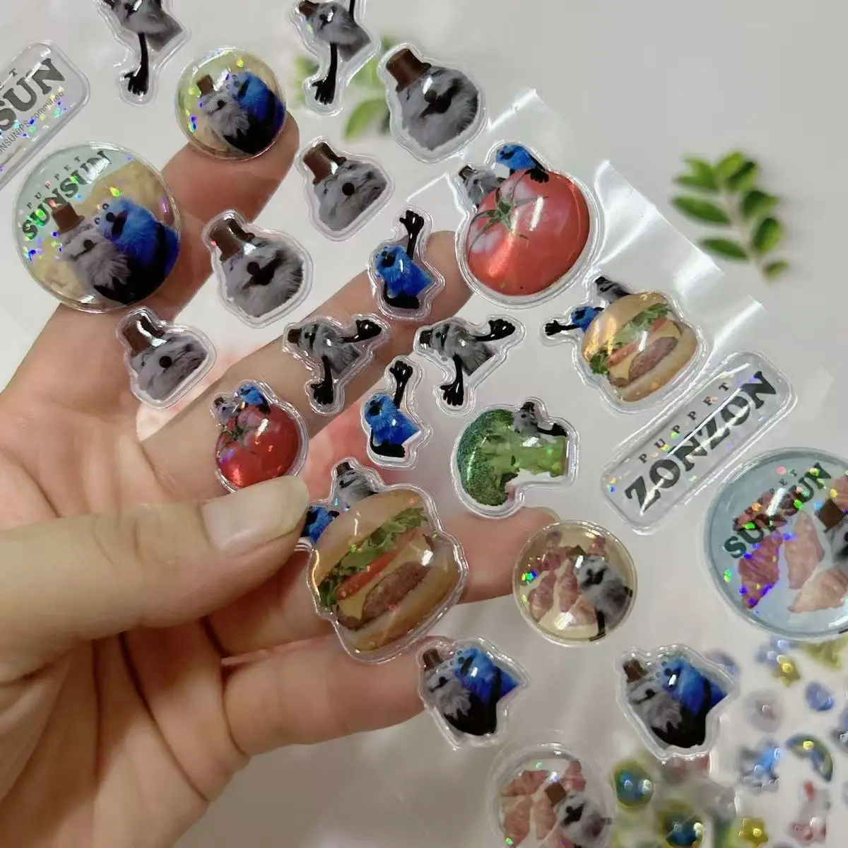 Stiker Relief 3D Disney Kamio Baru Stiker Kartun Stiker Pvc untuk Casing Ponsel Aksesori Diy Dekorasi Kreatif Laptop Skateboard