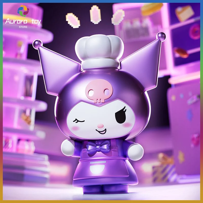 

Новый Blokees Blind Box Variety Kuromi Series Mystery Box Аниме Фигурка на заказ Kawaii Коллекционная игрушка Орнамент Подарок на день рождения для мальчика