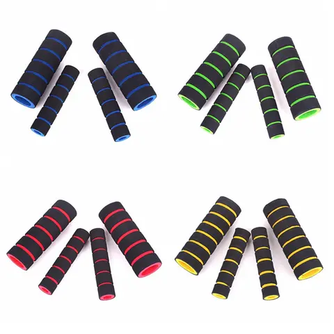 4 st. motorcykel universal grepp komfort svampskum styren för NS 200 Moto Guzzi V7 Voge Valico 525 Dsx Fxlrst Xmax 250 10 best sales Moto G 8 Power - №10