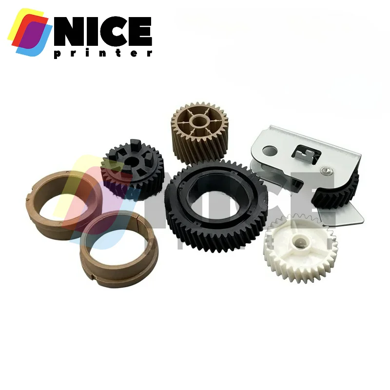 1SET Compatible as for Ricoh MP 1075 1060 9001 9002 9003 Fuser Upper Heating Roller Gear Printer Copier Spare Parts