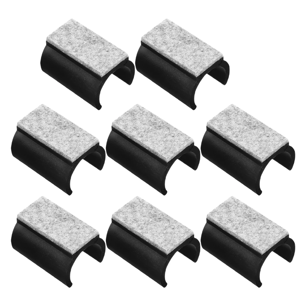 

8pcs U Shaped Chair Foot Pads Non Slip niture Protectors Felt Floor Protectors Noise Reduction Anti Scratch Leg for Hardwood