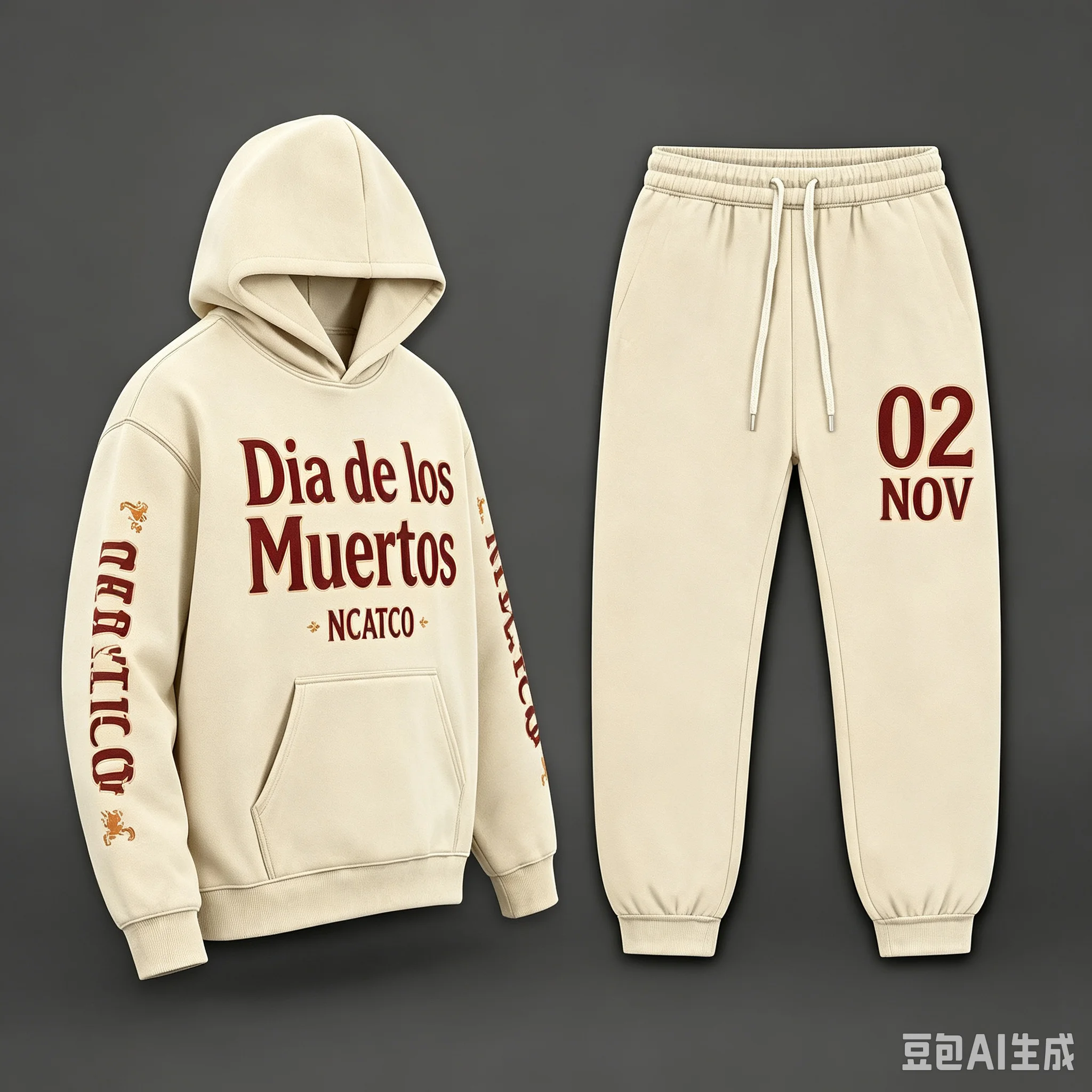 OUTDOOR URBAN ATHLEISURE SET – STYLISH 3D-PRINTED TWO-PIECE OUTFIT (SWEATSHIRT + PANTS) FOR MEN WOMEN AND FAMILIES