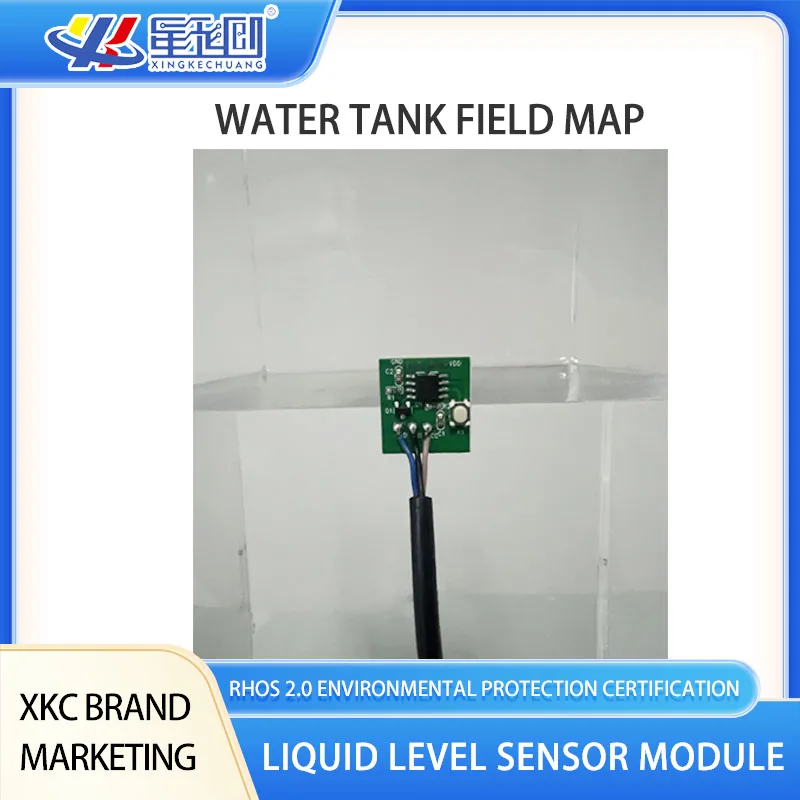 XKC-Y21 Non-Contact Capacitive Liquid Level Sensor Module Small Sized Cheap Water Level Detection Sensors