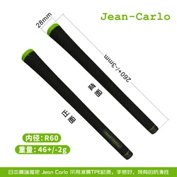 2024 Jean Carlo Golf Grip TPE Material Standard 60R Driver  Fairway Hybrid Irons  Woods Golf Club Golf Components Rubber Grip