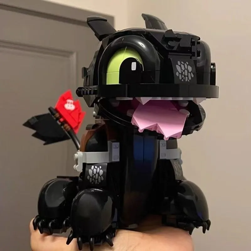 

10375 How to Train Your Dragon Toothless Building Blocks DIY Puzzle Toy Educational Gift for Boys and Girls