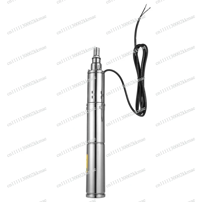 150W 370W 750W Solar Submersible well pump Max Flow 2m³/Hour Built-In MPPT Function Solar Deep Well Pump for Agriculture