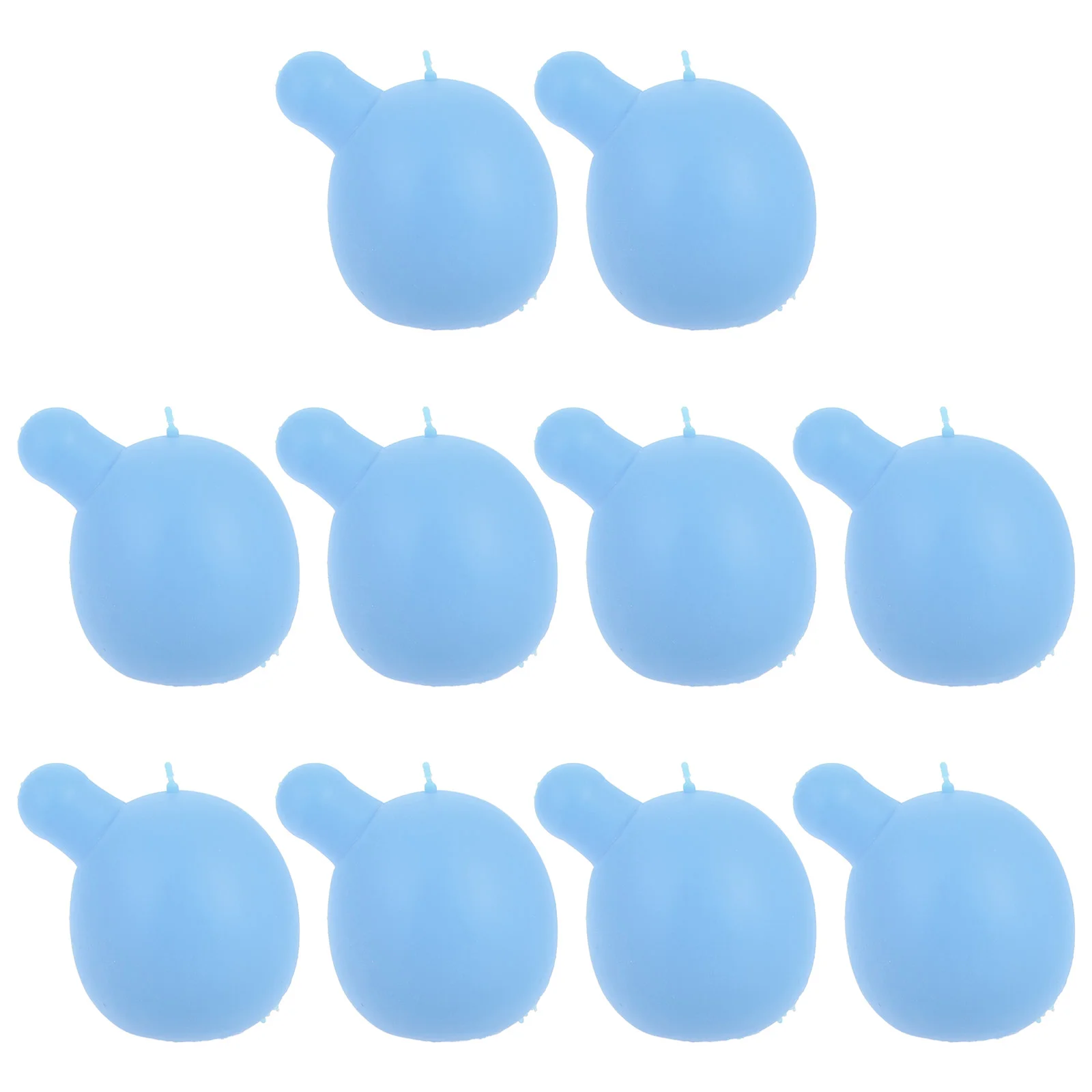 10 Pcs Blowing Core Child Mini Toys Soft Rubber Replacement Squeeze Ball