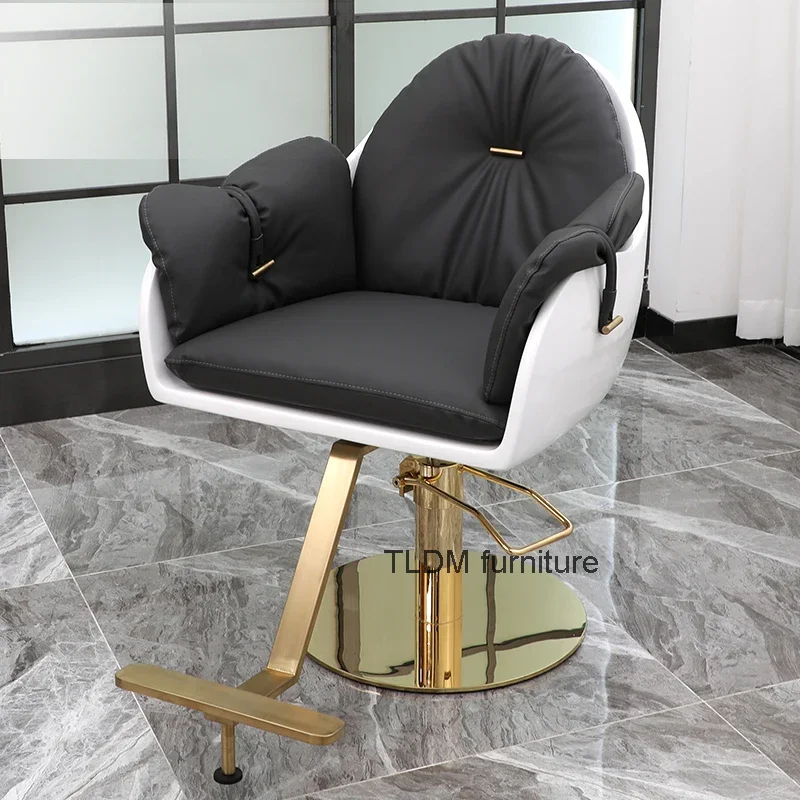 Manicure Accent dressing table chair, high cosmetic makeup salon chair, bar inline Silla De Barbero hair cutting equipment