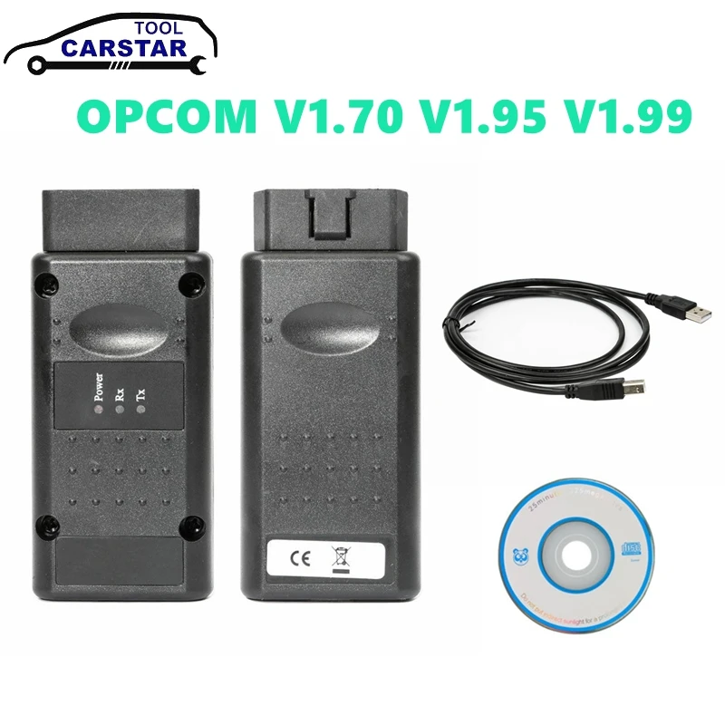 OPCOM 1.99 For Opel OP COM 1.70 1.95 1.99 flash firmware update OPCOM V1.95 PIC18F458 FIDI for CAN BUS OBD OBD2 Scanner Tool