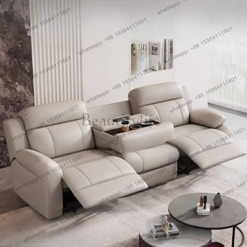 Classic Gray Electric Sofas European Minimalist Relax Lounges Living Room Sofas Quality Style Sofa Wohnzimmer Furniture For Home