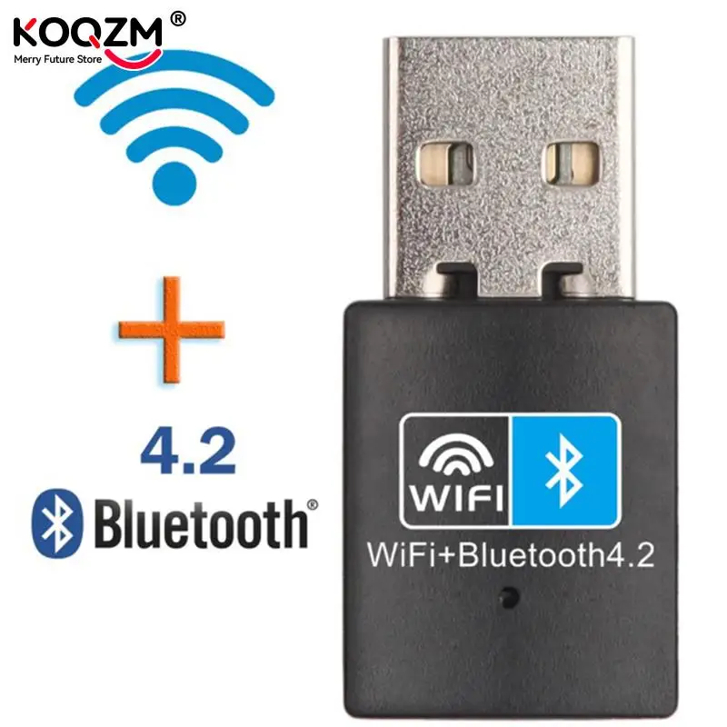 

150Mbps USB WiFi Bluetooth Adapter 2.4Ghz Wireless External Receiver Transmitter RTL8723 WiFi Dongle for PC/ Laptop/ Desktop